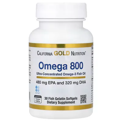 California Gold Nutrition Omega 800 오메가3 30정
